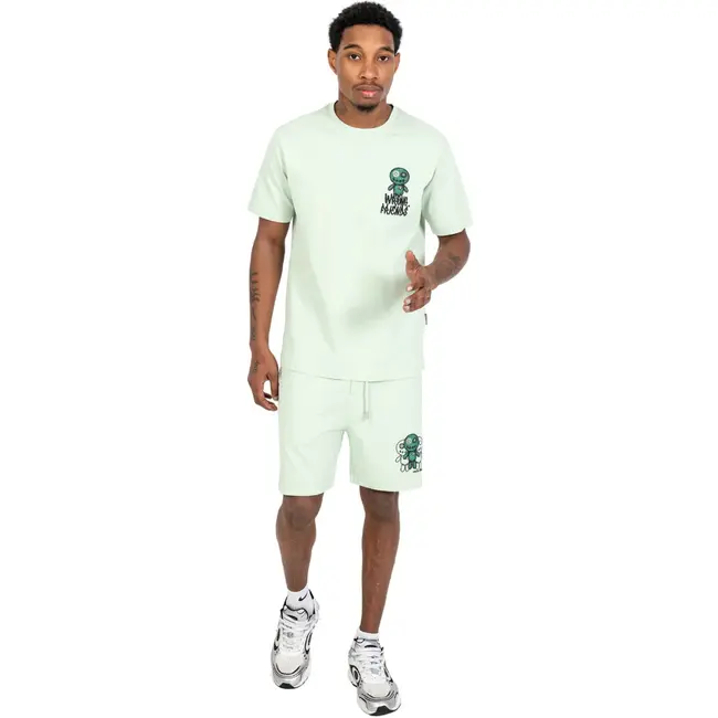 WRONG FRIENDS MAUPIN T-SHIRT LIGHT GREEN