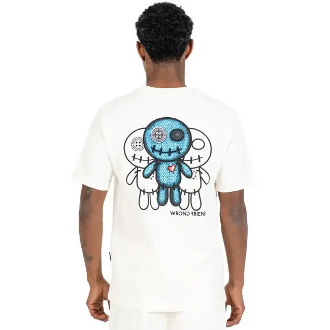 WRONG FRIENDS MAUPIN T-SHIRT COCONUT WHITE