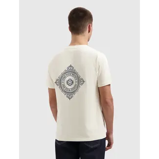 PURE PATH FAMILY CREST T-SHIRT ECRU