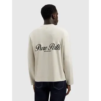 PURE PATH ESSENCE OF LIFE LONGSLEEVE T-SHIRT SAND