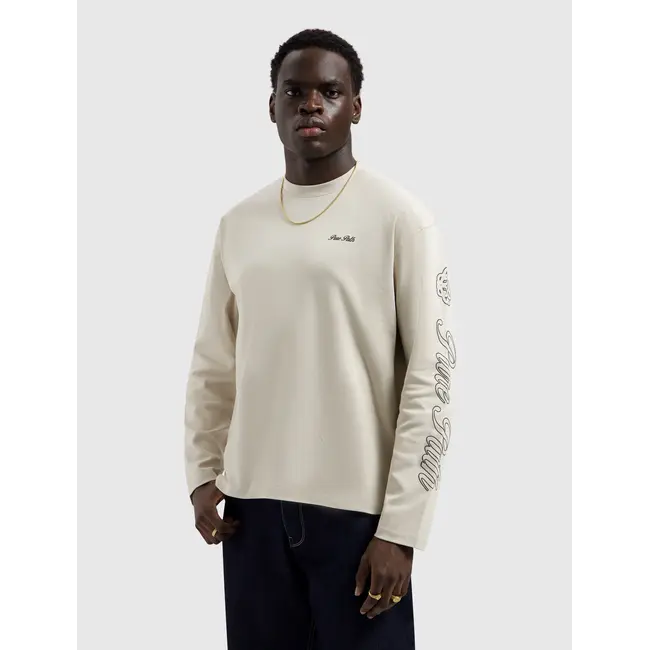 PURE PATH ESSENCE OF LIFE LONGSLEEVE T-SHIRT SAND