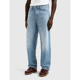PURE PATH THE CHASE LOOSE FIT JEANS DENIM LIGHT BLUE