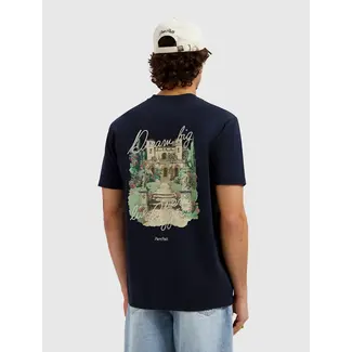 PURE PATH DREAM MANSION T-SHIRT DARK NAVY
