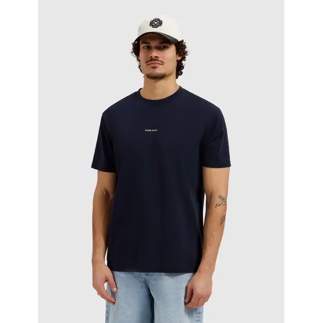 PURE PATH DREAM MANSION T-SHIRT DARK NAVY