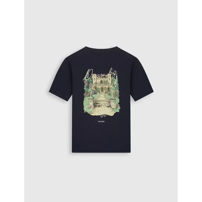 PURE PATH DREAM MANSION T-SHIRT DARK NAVY