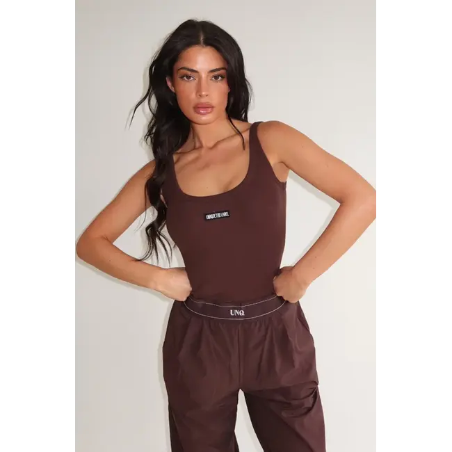 Unique the Label JILL BODYSUIT CACAO
