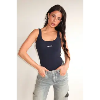 Unique the Label JILL BODYSUIT DEEP DARK NAVY