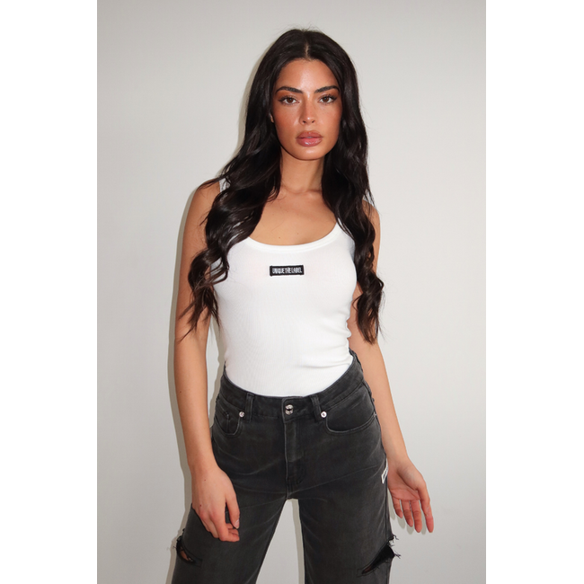 Unique the Label JILL BODYSUIT CREME WHITE