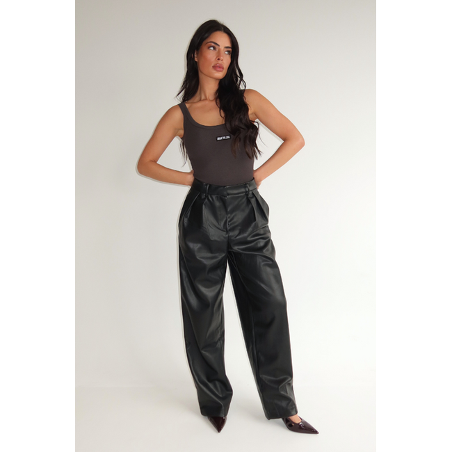 Unique the Label JILL BODYSUIT CHARCOAL