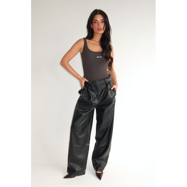 Unique the Label JILL BODYSUIT CHARCOAL