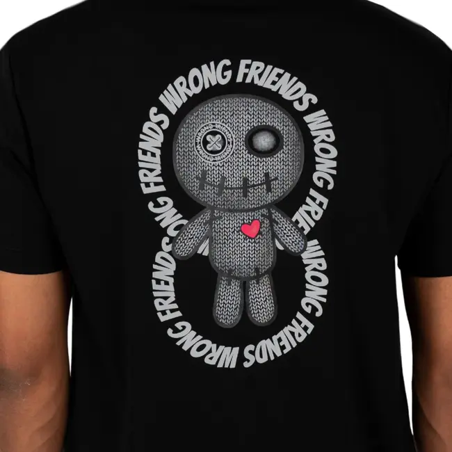 WRONG FRIENDS KIOWA T-SHIRT BLACK
