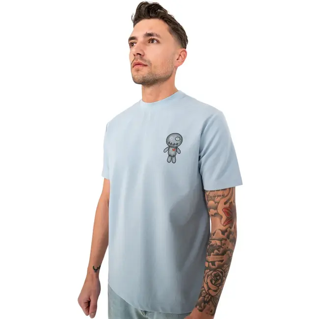 WRONG FRIENDS KIOWA T-SHIRT LIGHT BLUE