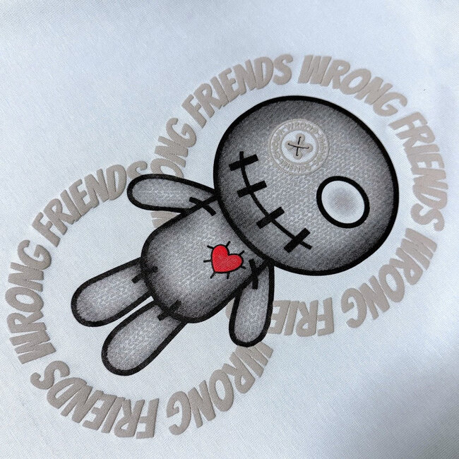 WRONG FRIENDS KIOWA T-SHIRT LIGHT BLUE