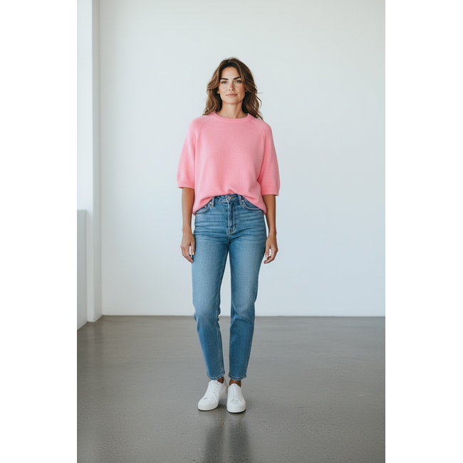 MOMO Fashion TRUI SALVATORE LIGHT PINK ( ONE SIZE )