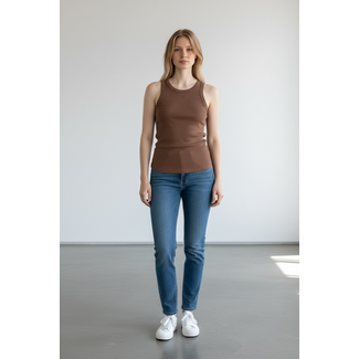 MOMO Fashion SINGLET LOEVE BROWN