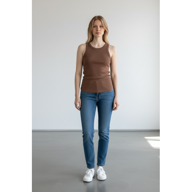 MOMO Fashion SINGLET LOEVE BROWN