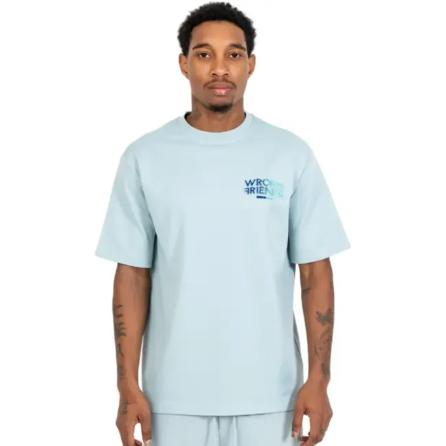 WRONG FRIENDS SIMI VALLEY T-SHIRT LIGHT BLUE