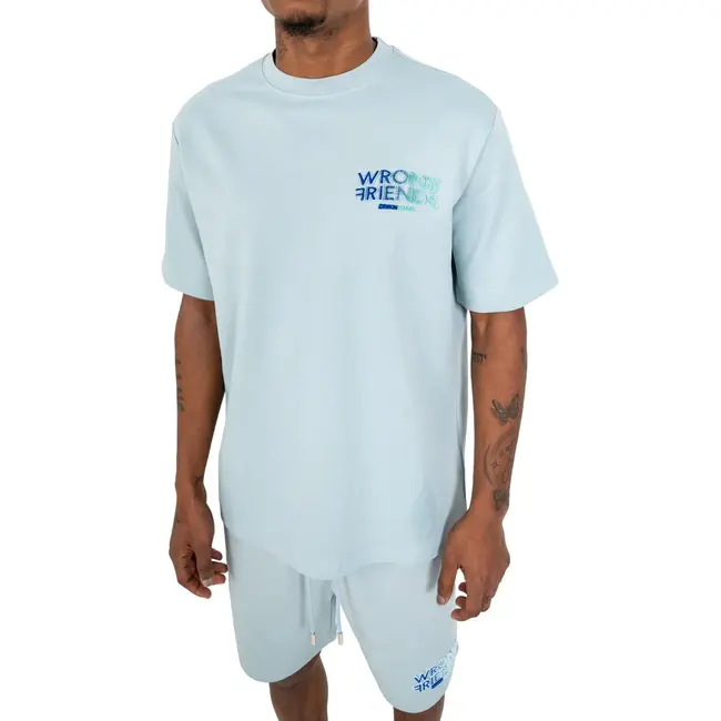 WRONG FRIENDS SIMI VALLEY T-SHIRT LIGHT BLUE