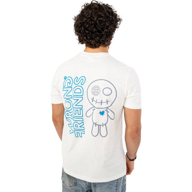 WRONG FRIENDS AKRON T-SHIRT COCONUT WHITE