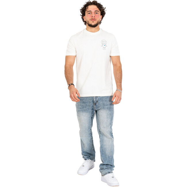 WRONG FRIENDS AKRON T-SHIRT COCONUT WHITE