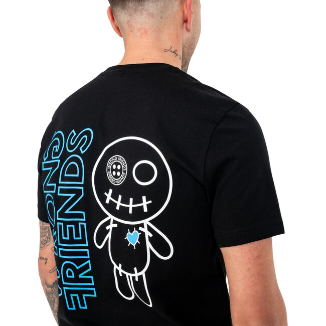 WRONG FRIENDS AKRON T-SHIRT BLACK