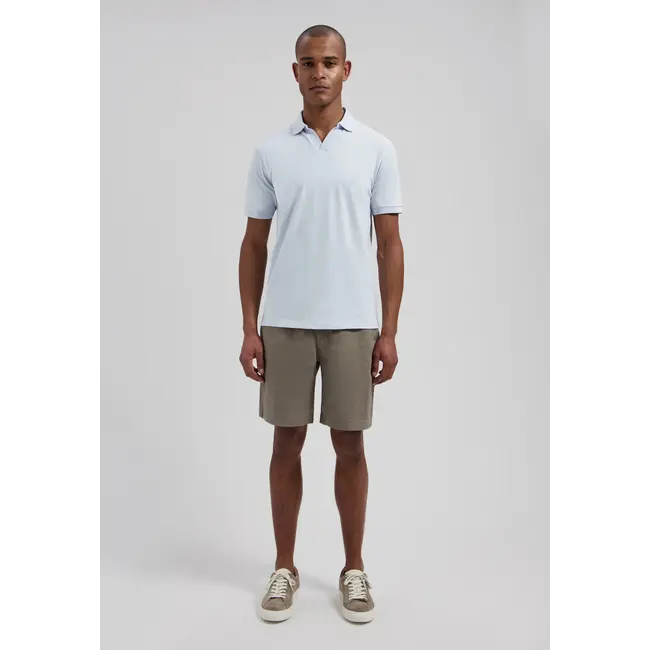 Dstrezzed BOWIE V-NECK POLO LIGHT BLUE