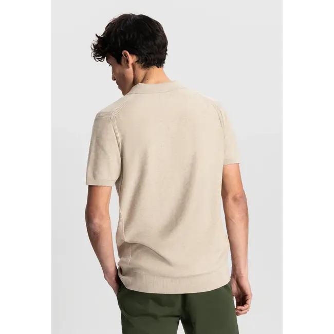 Dstrezzed MERCURY SHORT SLEEVE POLO DESERT BROWN