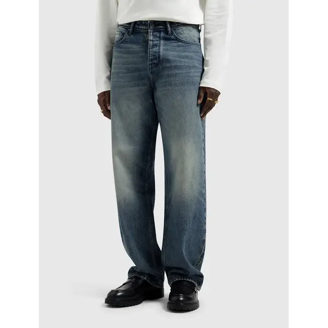 PURE PATH THE CHASE LOOSE FIT JEANS DENIM BLUE GREEN