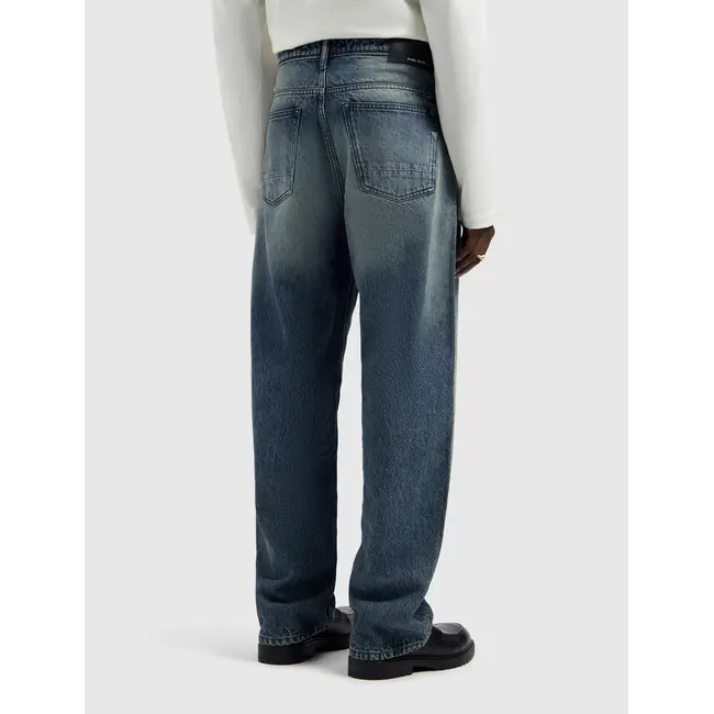 PURE PATH THE CHASE LOOSE FIT JEANS DENIM BLUE GREEN