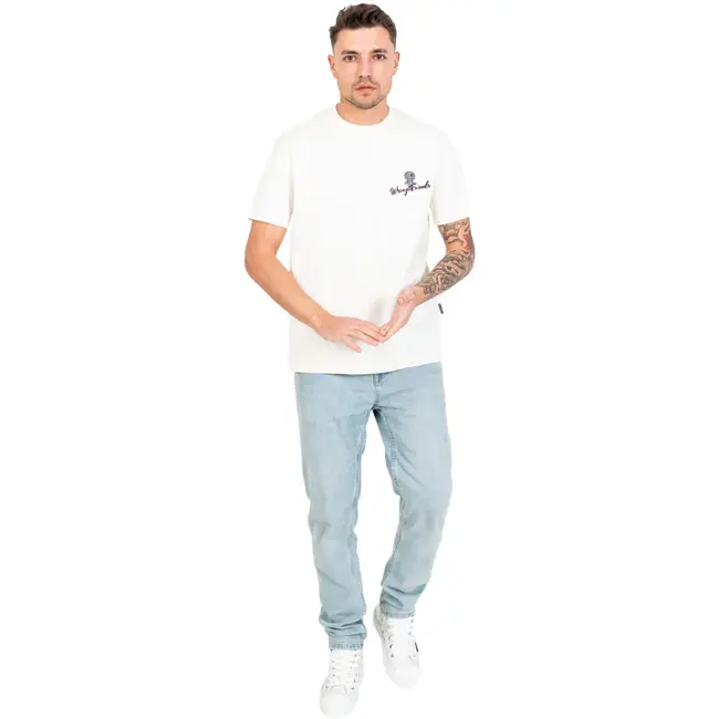 WRONG FRIENDS BALTIMORE T-SHIRT COCONUT WHITE