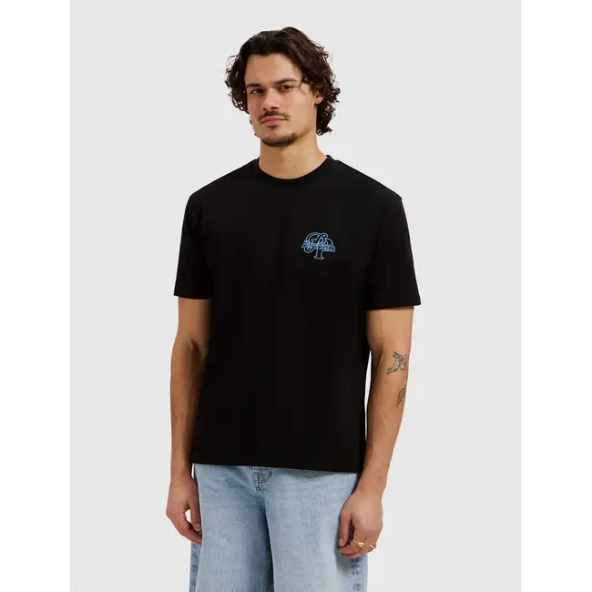 PURE PATH INITIALS T-SHIRT BLACK