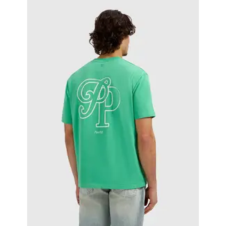 PURE PATH INITIALS T-SHIRT EMERALD