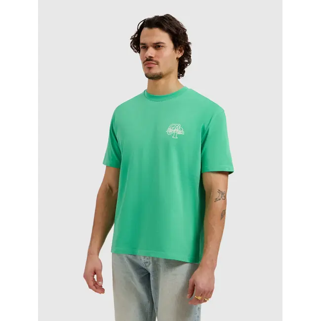 PURE PATH INITIALS T-SHIRT EMERALD