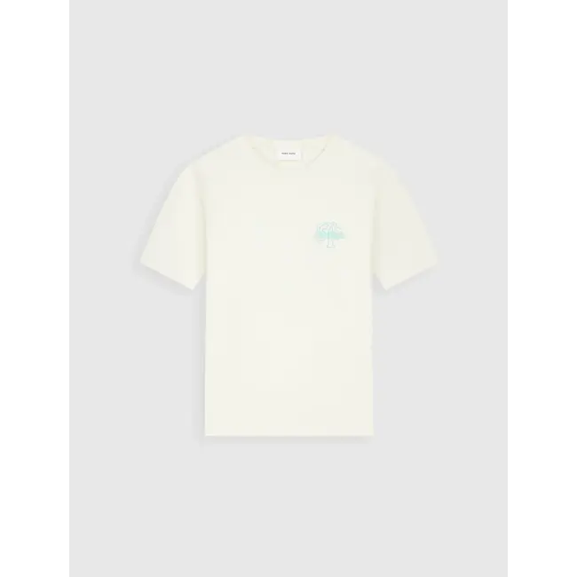 PURE PATH INITIALS T-SHIRT ECRU