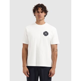 PURE PATH EMBLEM LOGO T-SHIRT WHITE
