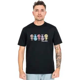 WRONG FRIENDS FRANKLIN T-SHIRT BLACK