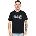 WRONG FRIENDS FRANKLIN T-SHIRT BLACK