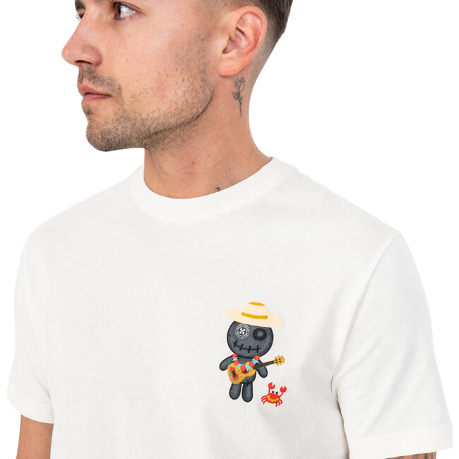 WRONG FRIENDS EL PASO T-SHIRT COCONUT WHITE