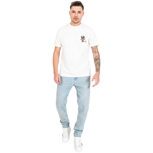 WRONG FRIENDS EL PASO T-SHIRT COCONUT WHITE