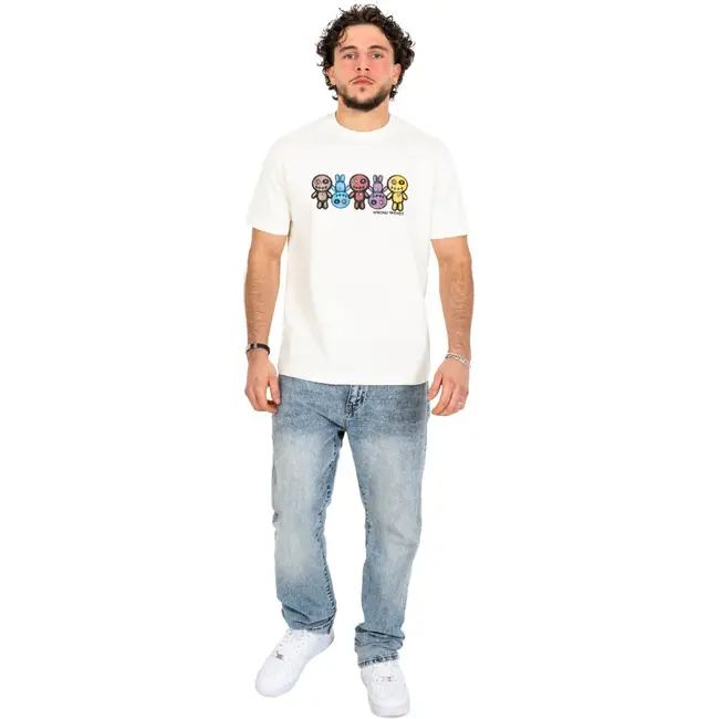 WRONG FRIENDS FRANKLIN T-SHIRT COCONUT WHITE