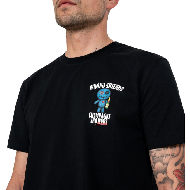 WRONG FRIENDS RENO T-SHIRT BLACK