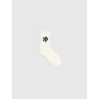 PURE PATH INITIALS SOCKS OFF WHITE