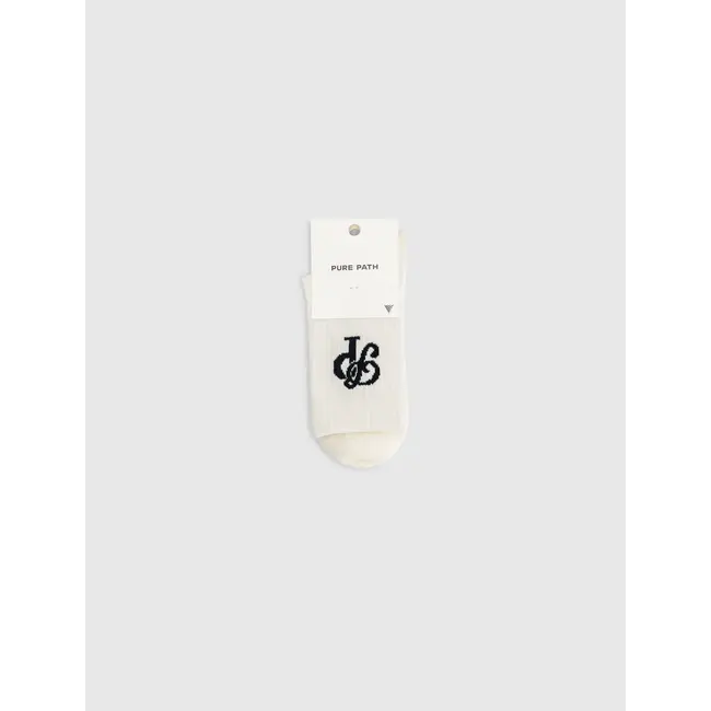 PURE PATH INITIALS SOCKS OFF WHITE