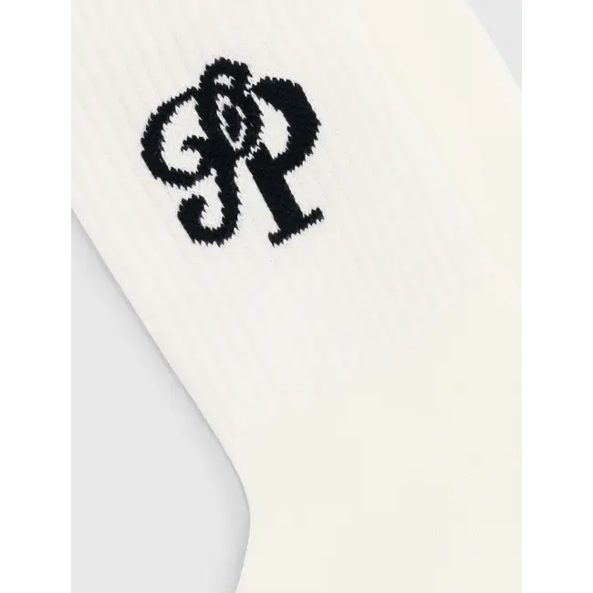 PURE PATH INITIALS SOCKS OFF WHITE