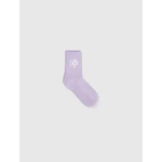 PURE PATH INITIALS SOCKS LILAC