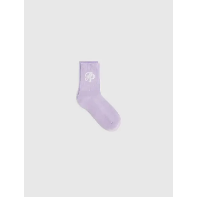 PURE PATH INITIALS SOCKS LILAC