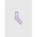 PURE PATH INITIALS SOCKS LILAC