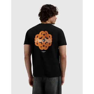 PURE PATH BOLD EMBLEM T-SHIRT BLACK