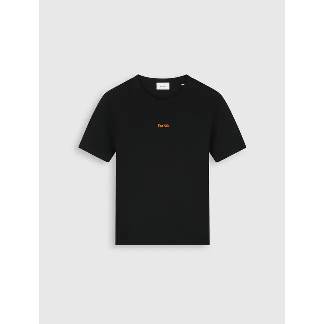 PURE PATH BOLD EMBLEM T-SHIRT BLACK