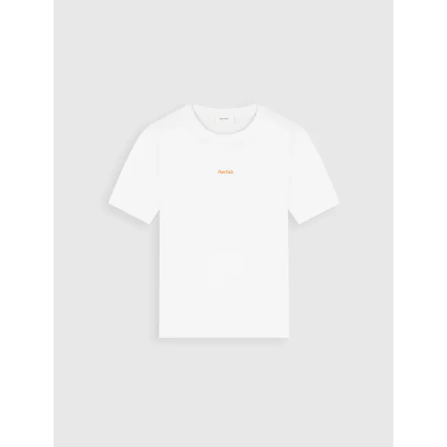 PURE PATH BOLD EMBLEM T-SHIRT OFF WHITE